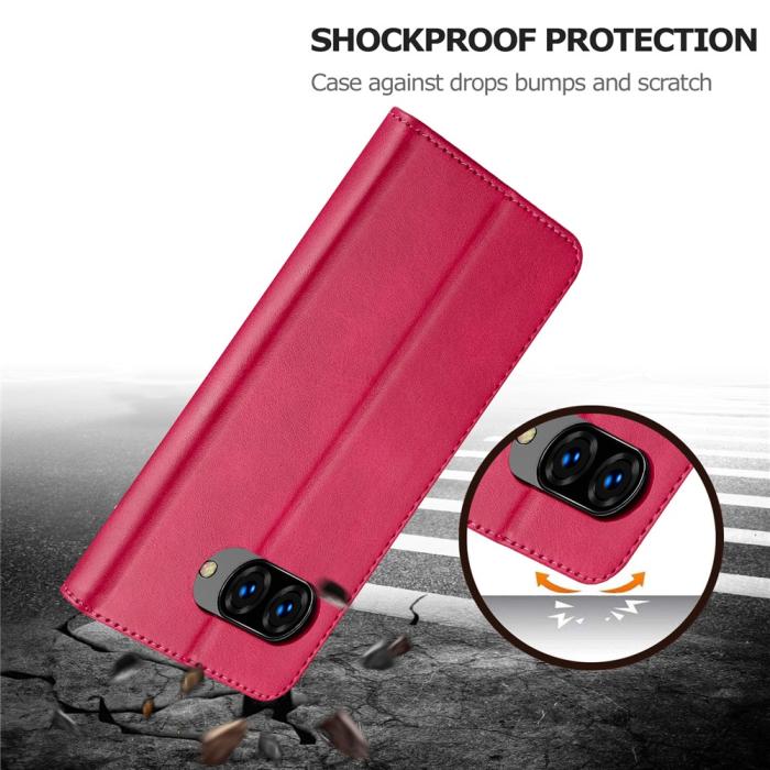 Bild 5, LC.IMEEKE Google Pixel 10a Fodral Läder Rosa