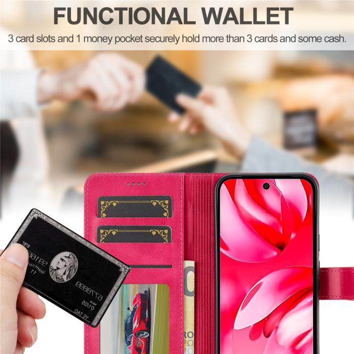 Bild 6, LC.IMEEKE Google Pixel 10a Fodral Läder Rosa