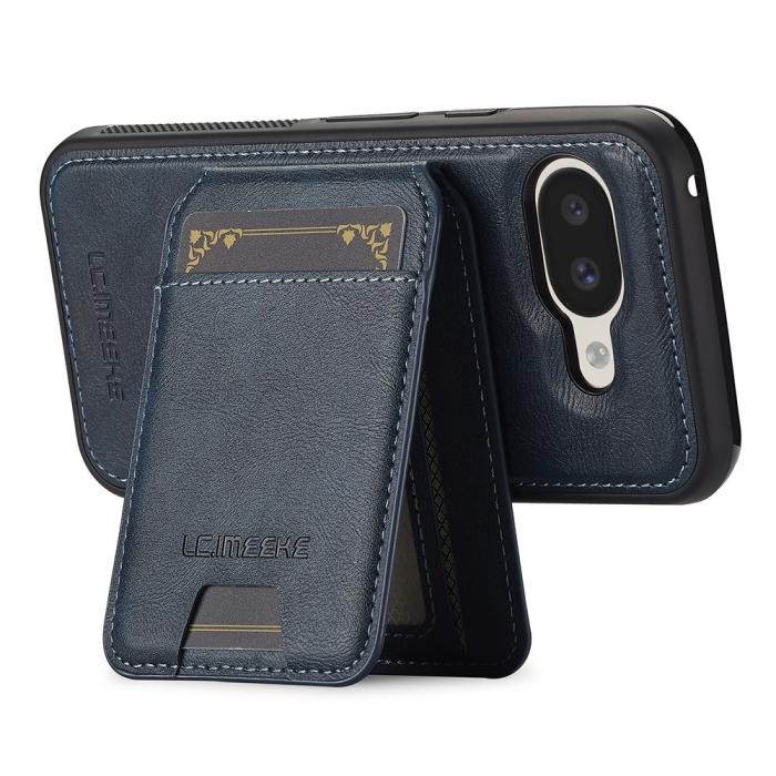 Bild 3, LC.IMEEKE Google Pixel 10a Skal Med Avtagbar Korthållare Blå