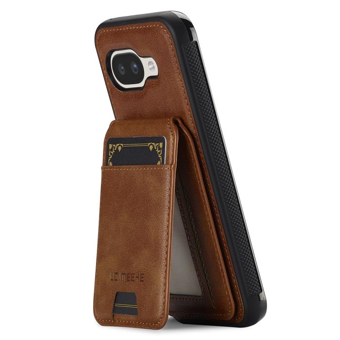 Bild 2, LC.IMEEKE Google Pixel 10a Skal Med Avtagbar Korthållare Brun