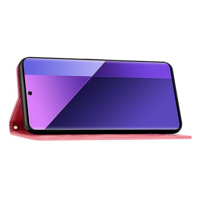 Bild 4, Google Pixel 10a Fodral Med Blommigt Tryck Rosa