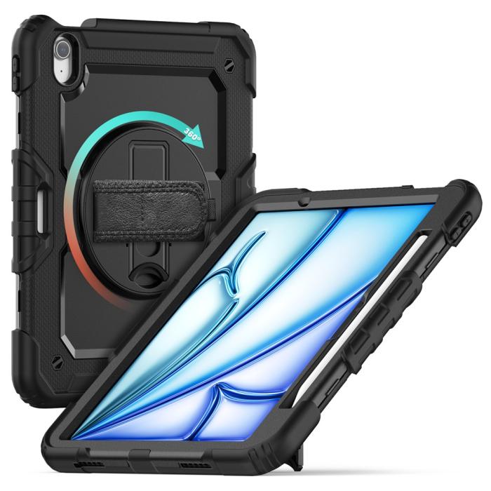 Bild 2, iPad Air 11 2026-2024 Skal 360 Shockproof Hybrid Kickstand