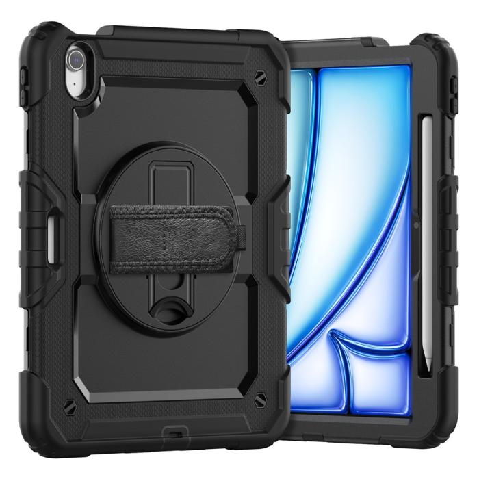Bild 3, iPad Air 11 2026-2024 Skal 360 Shockproof Hybrid Kickstand