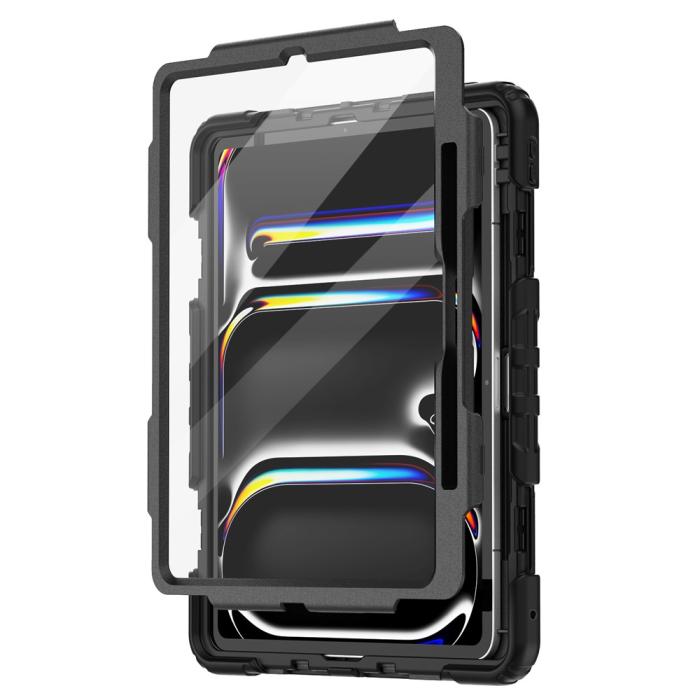 Bild 2, iPad Pro 13 2025 / 2024 Skal 360 Shockproof Hybrid Kickstand