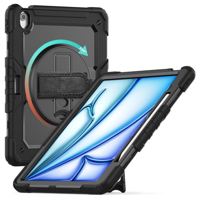 Bild 3, iPad Air 13 2026-2024 Skal 360 Shockproof Hybrid Kickstand