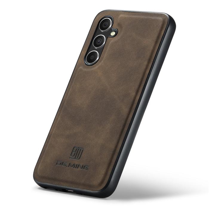 Bild 4, DG.MING Samsung Galaxy S26 Plus Skal Läderbelagt Mörk Brun