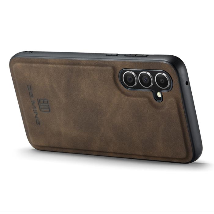 Bild 5, DG.MING Samsung Galaxy S26 Plus Skal Läderbelagt Mörk Brun