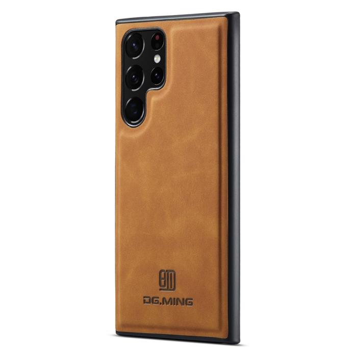 Bild 2, DG.MING Galaxy S26 Ultra Skal Läderbelagt Brun