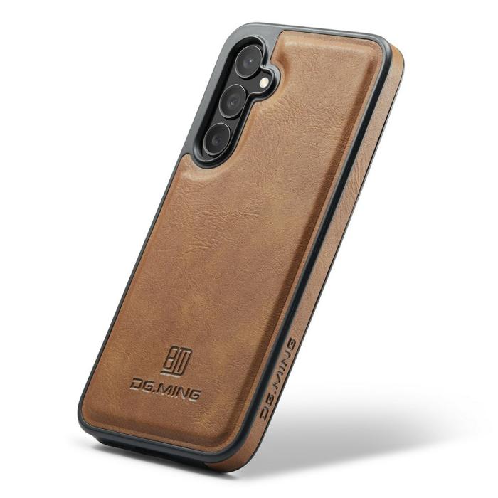 Bild 5, DG.MING Samsung Galaxy S26 Plus Skal Läderbelagt Hybrid Brun