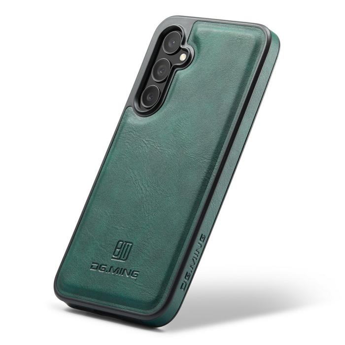 Bild 5, DG.MING Samsung Galaxy S26 Plus Skal Läderbelagt Hybrid Grön
