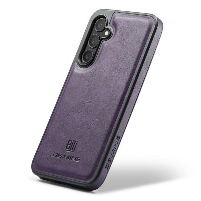 Bild 5, DG.MING Samsung Galaxy S26 Plus Skal Läderbelagt Hybrid Lila