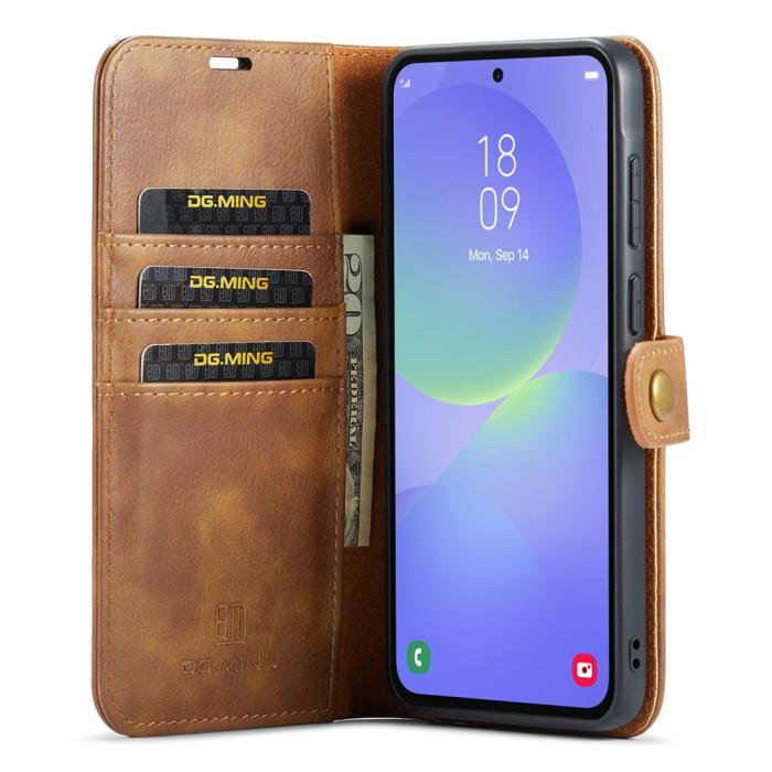 Bild 3, DG.MING Samsung Galaxy A37 5G 2in1 Fodral / Skal Brun
