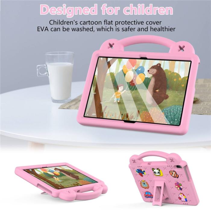 Bild 2, Lenovo Tab M10/Huwei MediaPad T5 10.1 Skal EVA För Barn Rosa