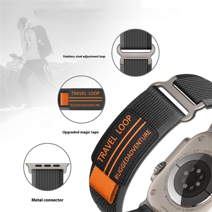 Bild 5, Whoop 5.0 / MG / 4.0 Klockarmband Trail Loop Svart