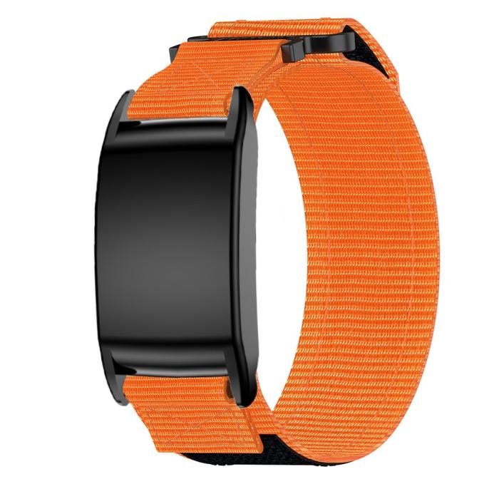 Bild 2, Whoop 5.0 / MG / 4.0 Klockarmband Trail Loop Svart / Orange