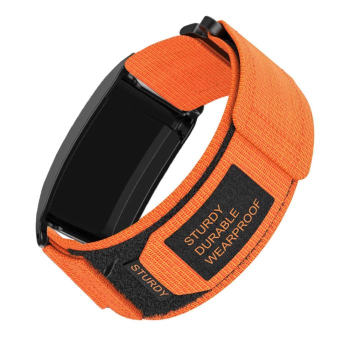 Bild 3, Whoop 5.0 / MG / 4.0 Klockarmband Trail Loop Svart / Orange