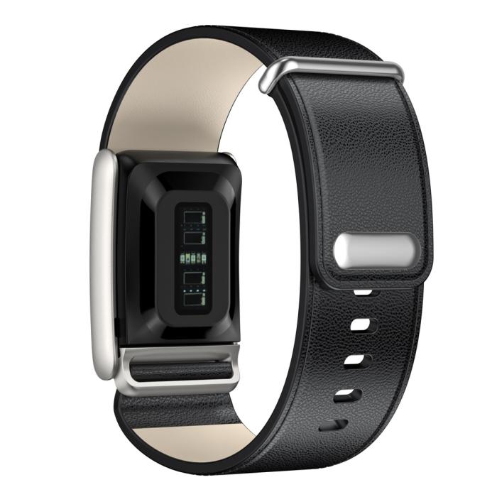 Bild 2, Whoop 5.0 Klockarmband Äkta Läder Svart