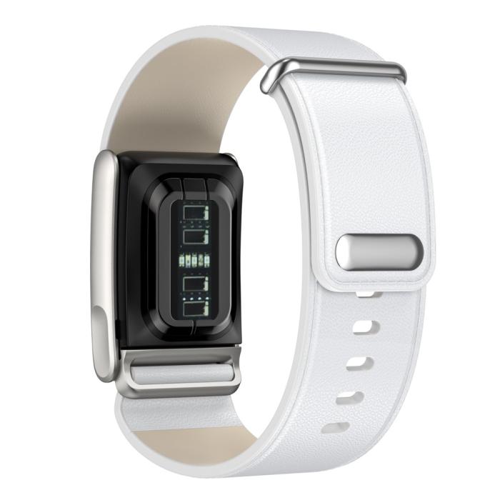 Bild 2, Whoop MG Klockarmband Äkta Läder Vit