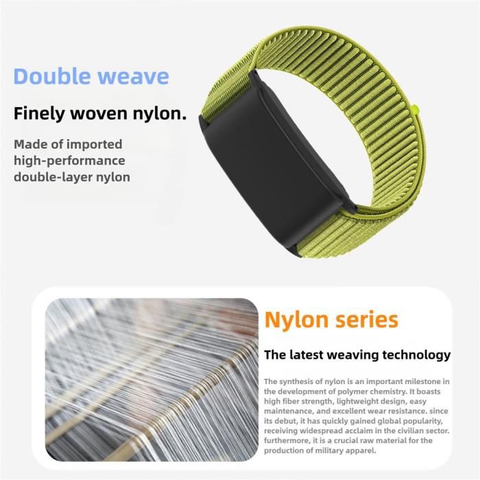 Bild 4, Whoop 5.0 Klockarmband Nylon Loop Blå