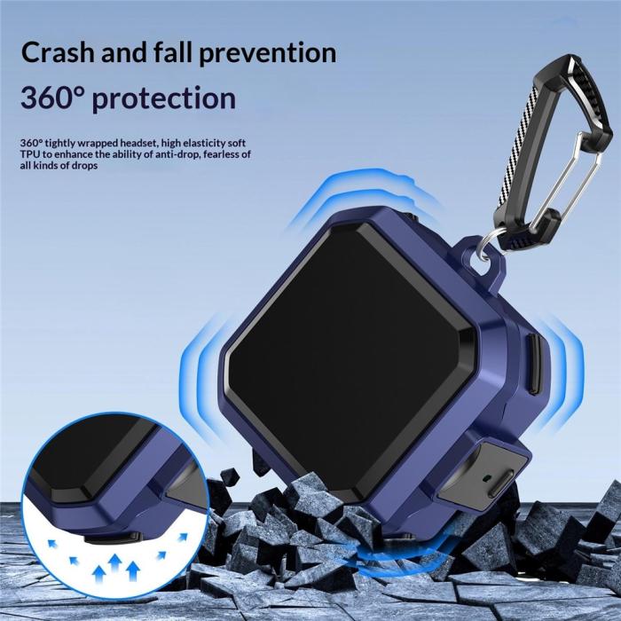 Bild 2, Samsung Galaxy Buds 4/4 Pro Skal Shockproof Hybrid Röd