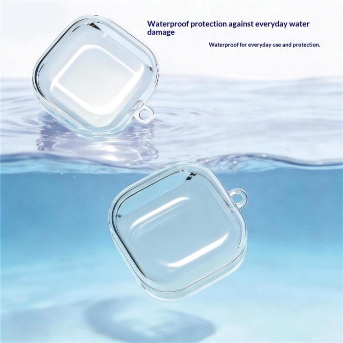 Bild 5, Galaxy Buds 4/4 Pro Skal Med Karbinhake TPU Transparent