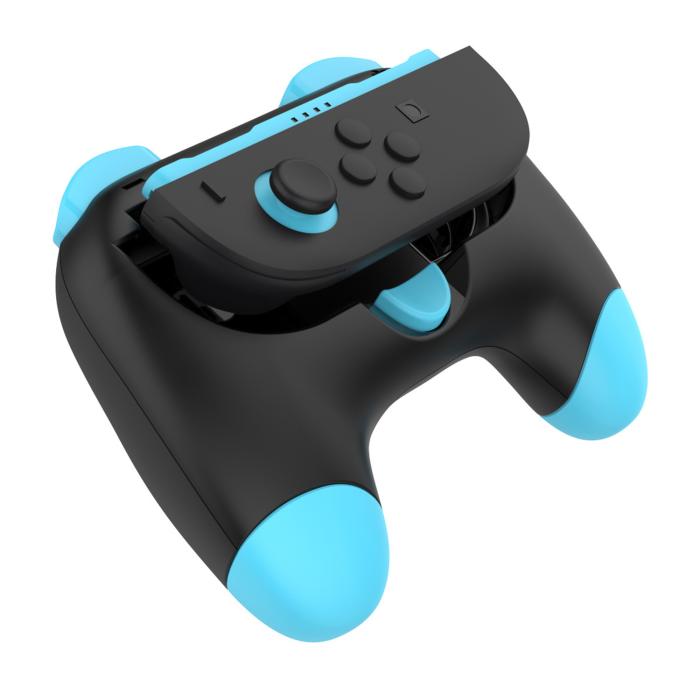 Bild 4, DOBE Nintendo Switch 2 st Joy-Con Grepp Rosa / Grön
