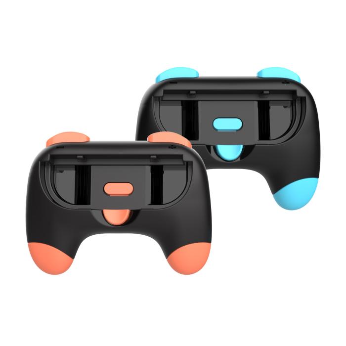 Bild 2, DOBE Nintendo Switch 2 st Joy-Con Grepp Röd / Blå
