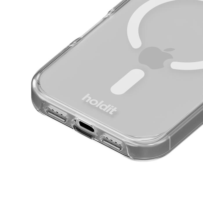 Bild 3, holdit iPhone 17 Pro Max MagSafe Mobilskal White/Transparent