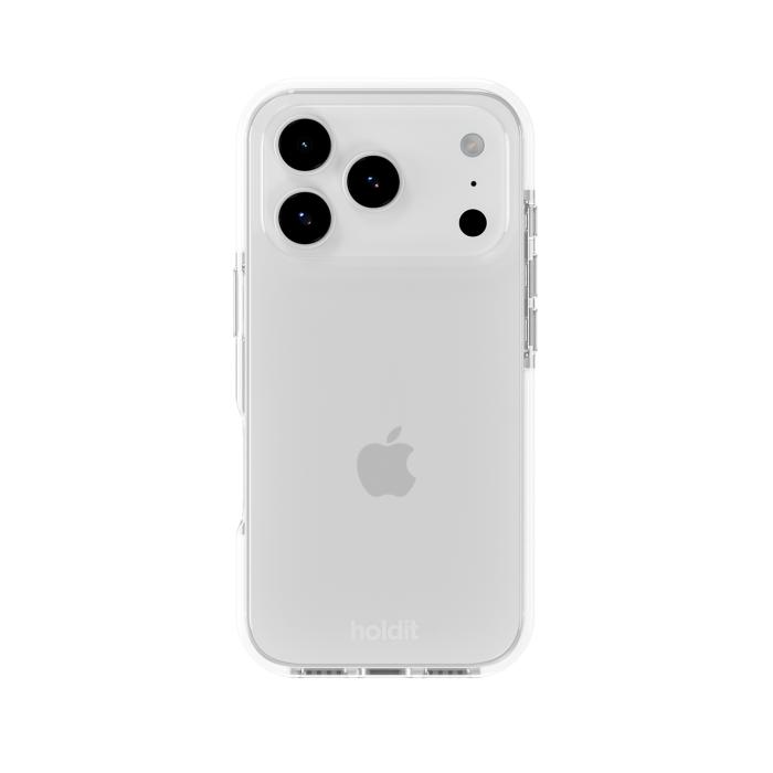 Bild 1, holdit iPhone 17 Pro Mobilskal Seethru White