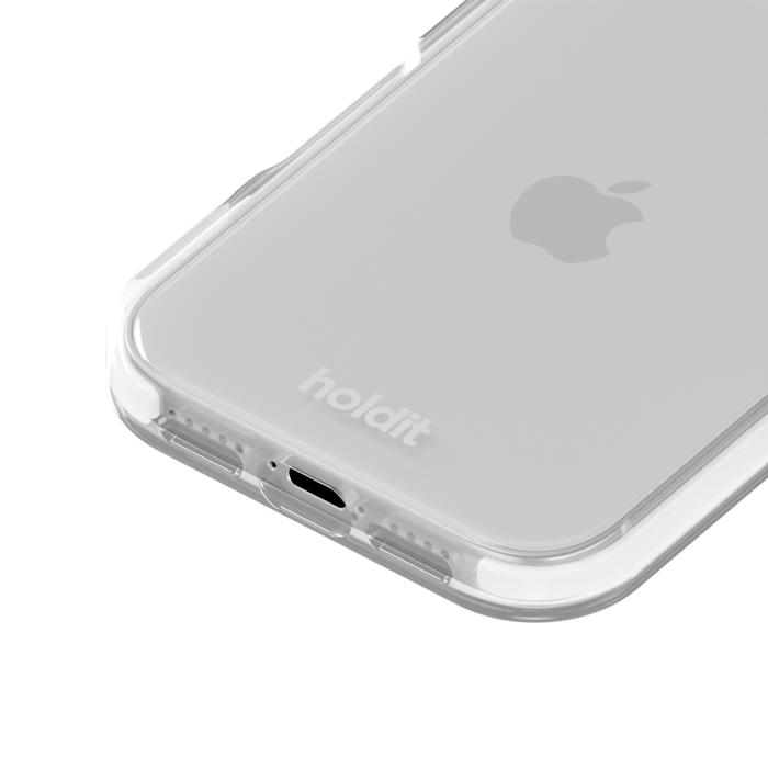 Bild 4, holdit iPhone 17 Pro Mobilskal Seethru White