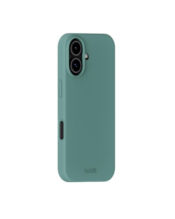 Bild 2, holdit iPhone 17 Mobilskal Silikon Moss Green