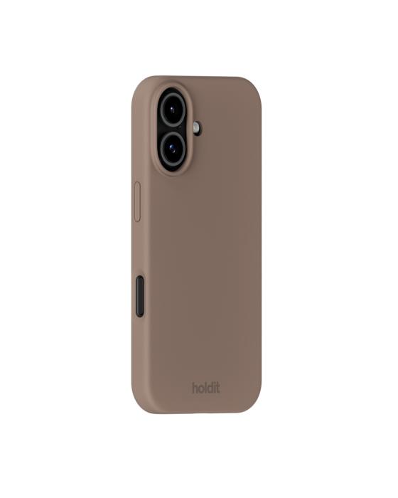 Bild 2, holdit iPhone 17 Mobilskal Silikon Mocha Brown