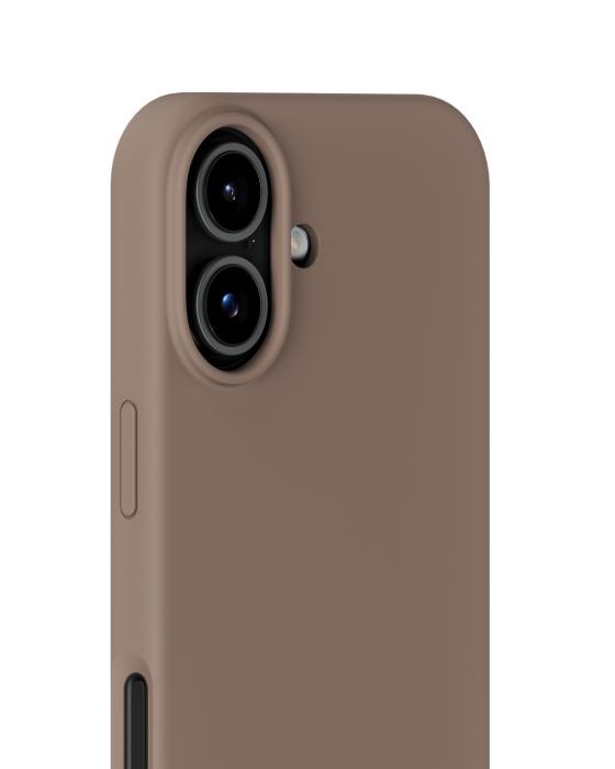 Bild 4, holdit iPhone 17 Mobilskal Silikon Mocha Brown