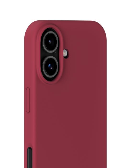 Bild 4, holdit iPhone 17 Mobilskal Silikon Red Velvet