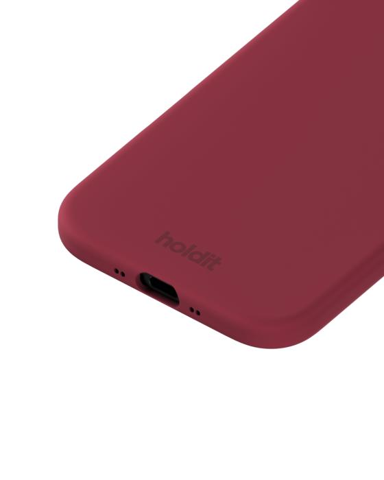 Bild 3, holdit iPhone Air Mobilskal Silikon Red Velvet