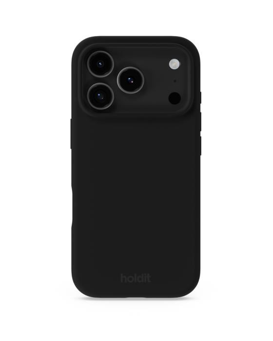 Bild 1, holdit iPhone 17 Pro Mobilskal Silikon Svart