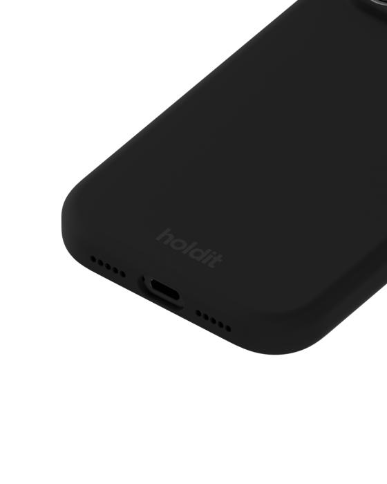 Bild 3, holdit iPhone 17 Pro Mobilskal Silikon Svart