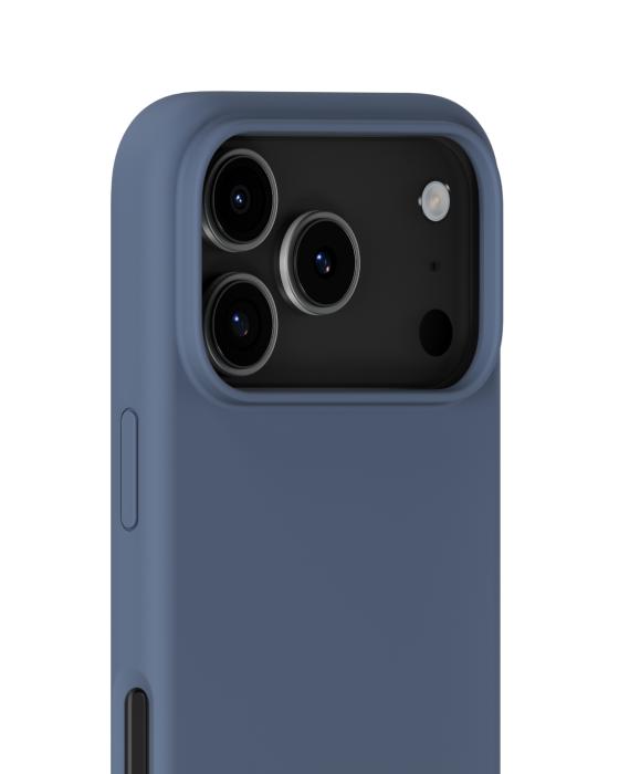 Bild 4, holdit iPhone 17 Pro Mobilskal Silikon Pacific Blue