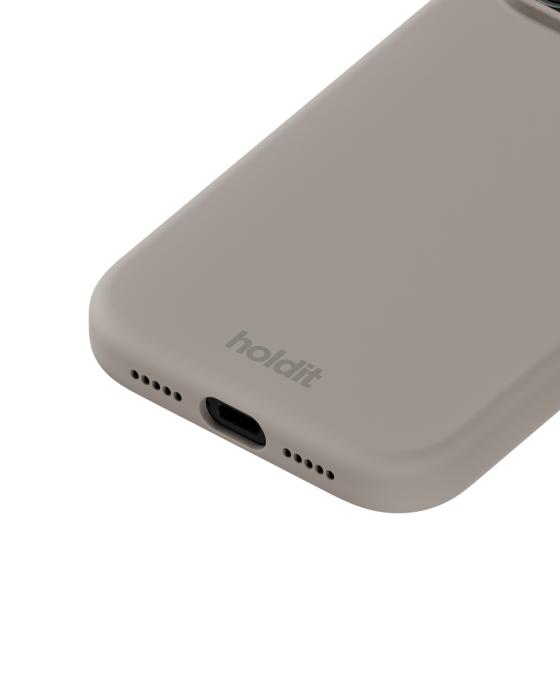 Bild 3, holdit iPhone 17 Pro Mobilskal Silikon Taupe