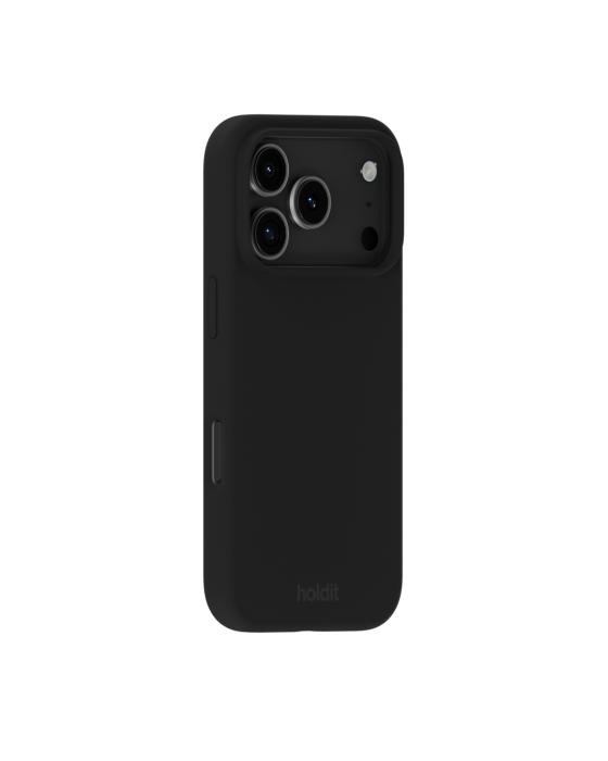 Bild 2, holdit iPhone 17 Pro Max Mobilskal Silikon Svart