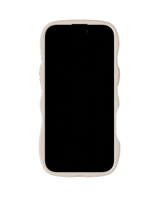 Bild 4, holdit iPhone Air Mobilskal Wavy Light Beige/Transparent