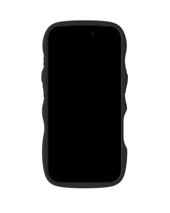 Bild 4, holdit iPhone 17 Pro Mobilskal Wavy Black/Transparent