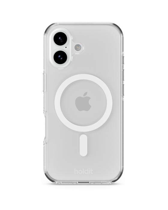 Bild 1, holdit iPhone 17 MagSafe Mobilskal White/Transparent