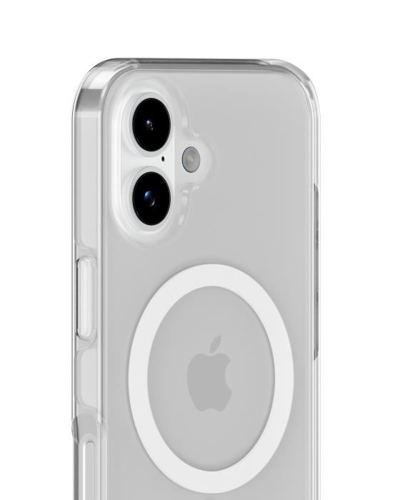 Bild 4, holdit iPhone 17 MagSafe Mobilskal White/Transparent