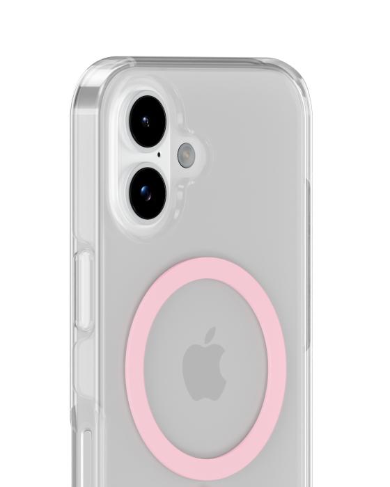 Bild 4, holdit iPhone 17 MagSafe Mobilskal Pink/Transparent