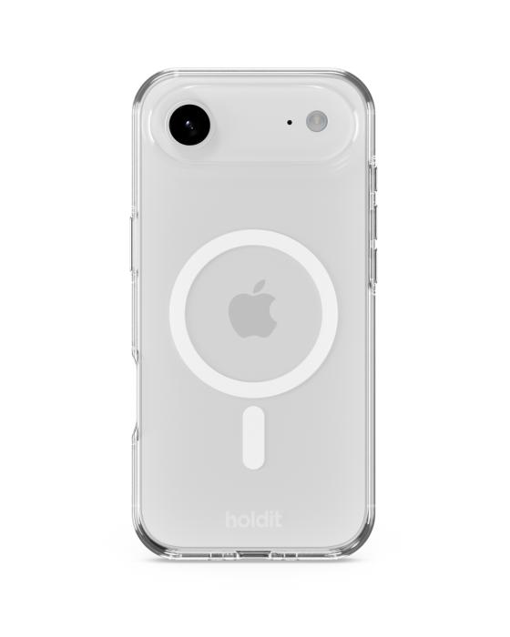 Bild 1, holdit iPhone Air MagSafe Mobilskal White/Transparent
