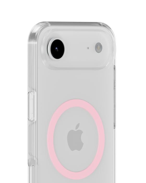 Bild 4, holdit iPhone Air MagSafe Mobilskal Pink/Transparent