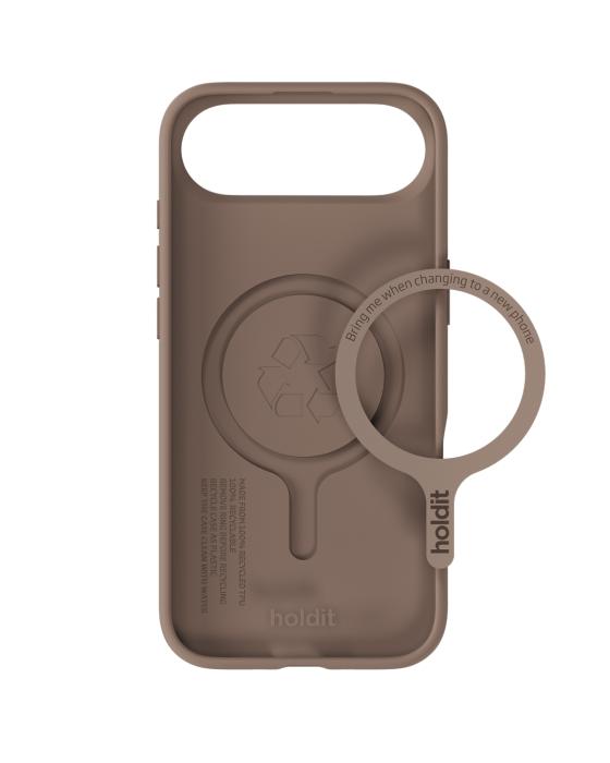 Bild 4, holdit iPhone Air Mobilskal Soft MagSafe Mocha Brown