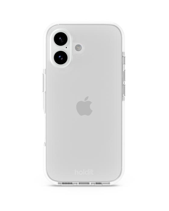 Bild 1, holdit iPhone 17 Mobilskal Seethru White