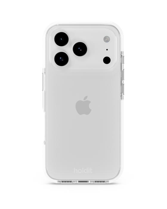Bild 1, holdit iPhone 17 Pro Mobilskal Seethru White